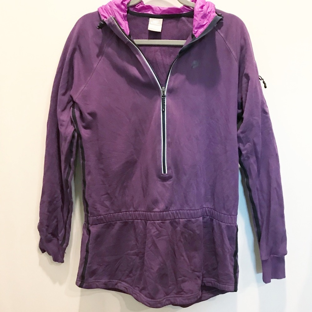 Women’s Purple Nike Pullover-Sz L